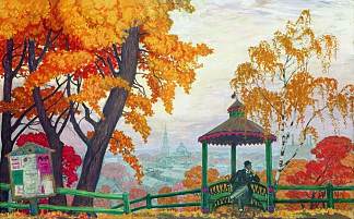 秋天 Autumn (1915)，鲍里斯·克斯托依列夫