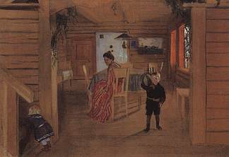 在房间里 In the rooms (1906)，鲍里斯·克斯托依列夫