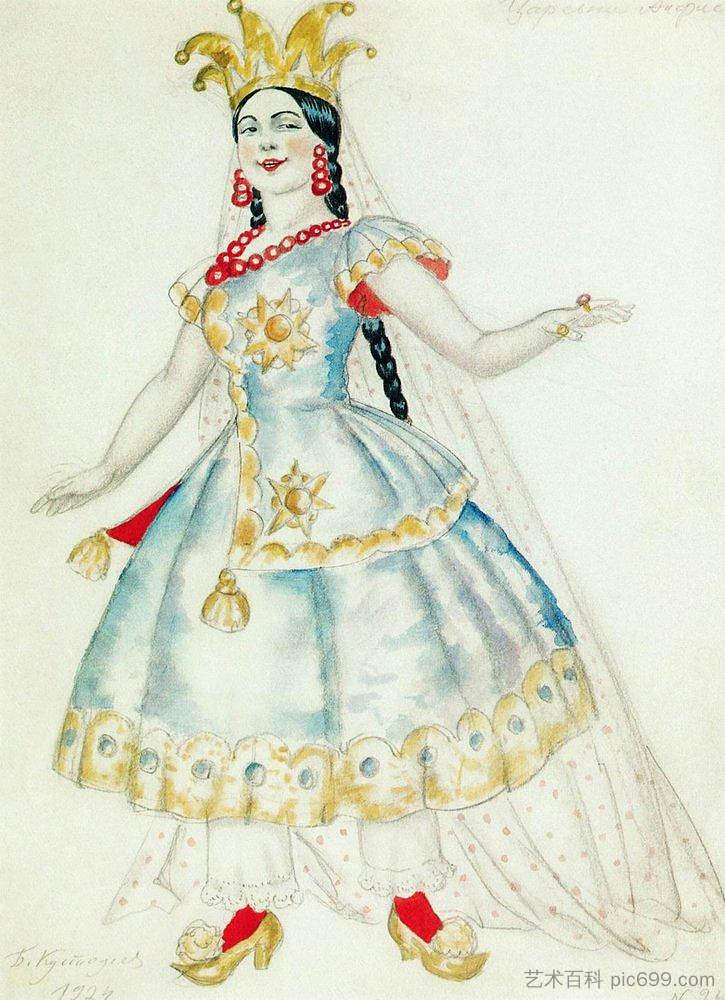 安菲莎公主 Princess Anfisa (1924)，鲍里斯·克斯托依列夫