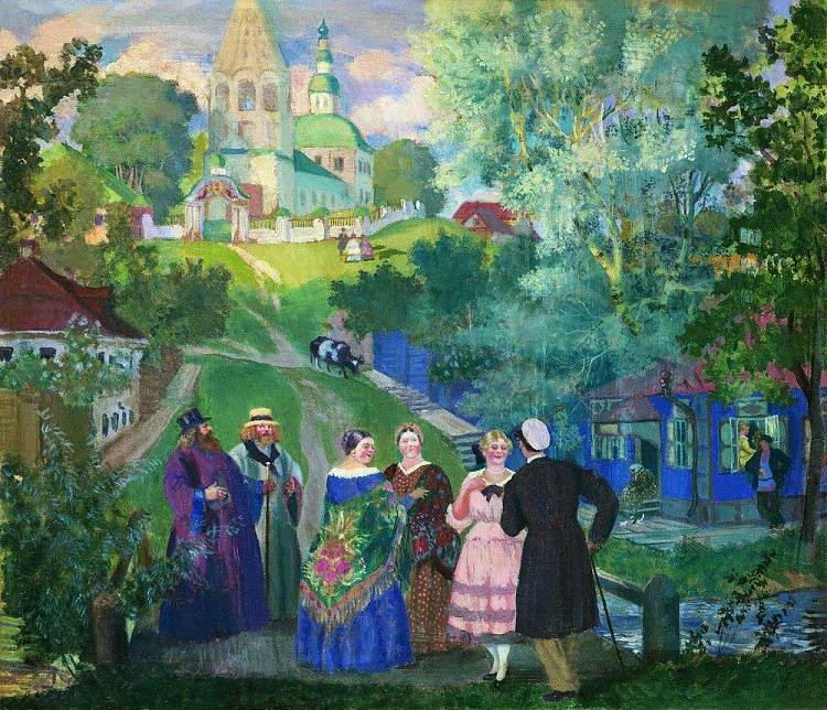 夏天。省 Summer. Province (1922)，鲍里斯·克斯托依列夫