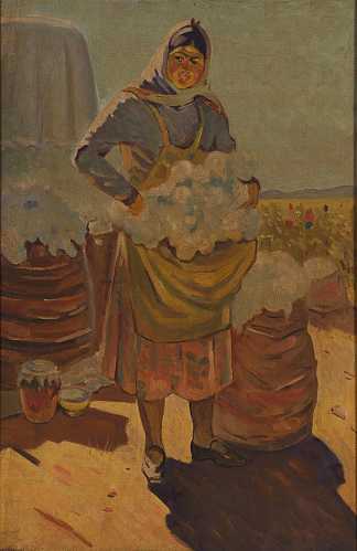棉女 Cotton woman，博尤卡加·米尔扎扎德