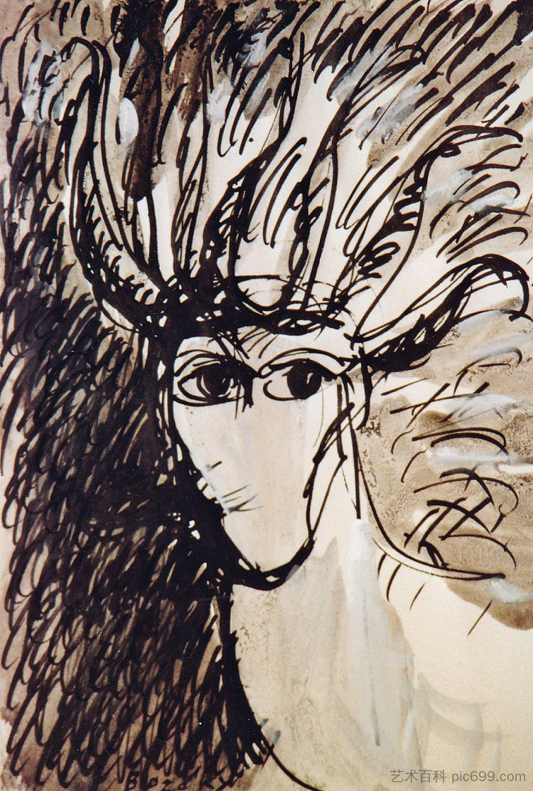 圣约翰的启示(6节) The Revelation of St. John (V.6.) (1985),玛丽亚·博佐基
