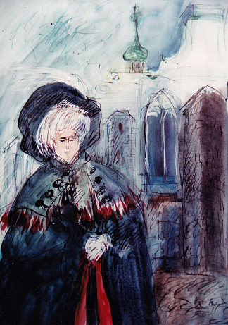 巴洛克和哥特式 Baroque and Gothic (c.1994)，玛丽亚·博佐基