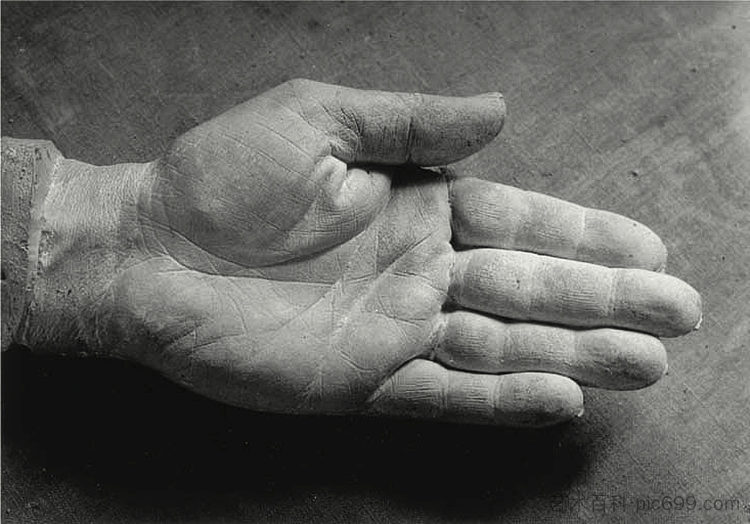 毕加索的右手 The Right Hand of Picasso (1943)，布拉赛