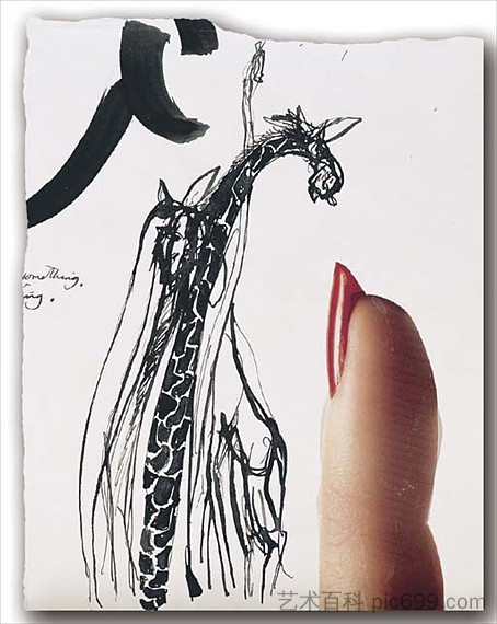 长颈鹿和手指 Giraffes and Finger，布雷特·怀特利