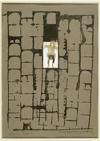 自画像跳跃 Self-Portrait Jumping (1974)，布里翁·吉辛