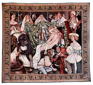 真理的蒙眼——寓言 the Blind-folding of Truth—an Allegory (1909)，拜厄姆·肖