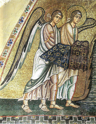 洗礼 Baptism (c.1025)，拜占庭马赛克