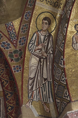 托马斯 S.Thomas (c.1025)，拜占庭马赛克