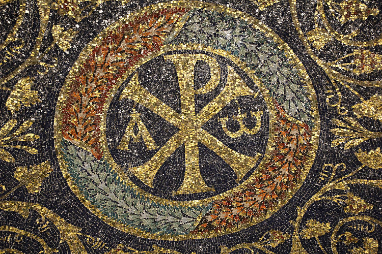 拉文纳，加拉普拉西迪亚陵墓 Ravenna, Mausoleo Di Galla Placidia (c.425)，拜占庭马赛克