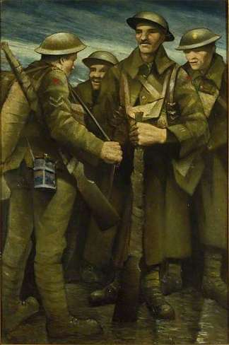 一群士兵 A Group of Soldiers (1917)，内文森