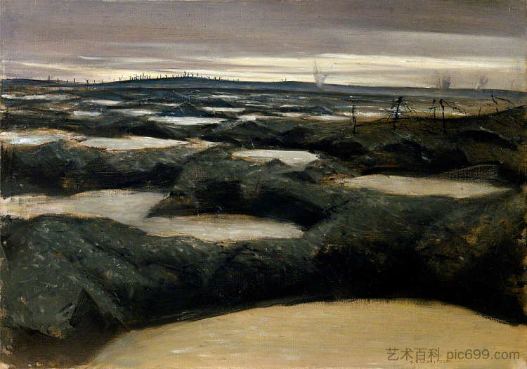 推送后 After a Push (1917)，内文森