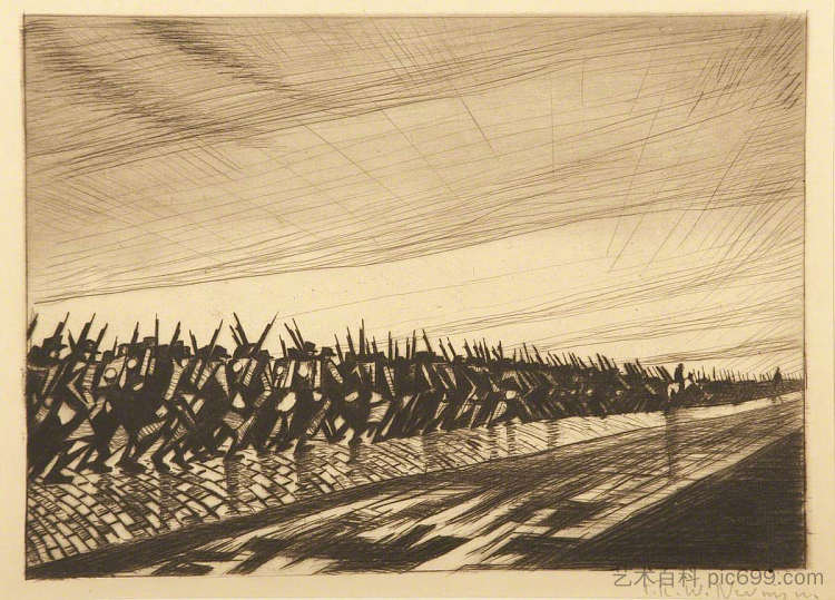 三月专栏 Column on the March (1916)，内文森