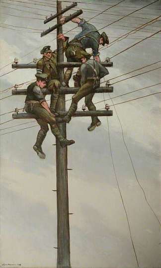 军队的神经 Nerves of the Army (1918)，内文森