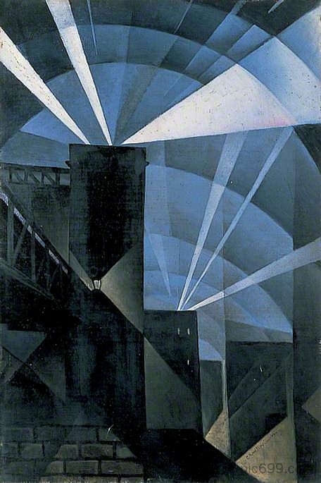 探照灯 Searchlights (1916)，内文森