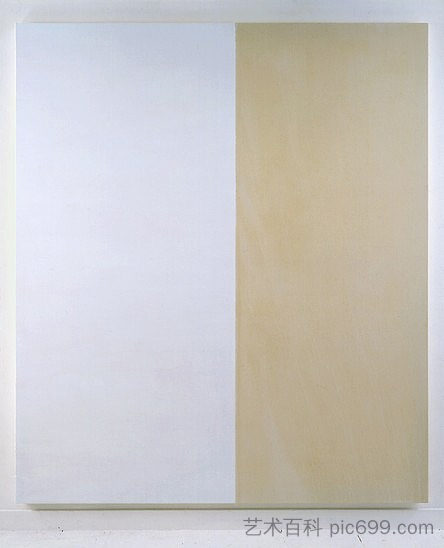 裸露的白色绘画3号 Exposed White Painting No.3 (1992)，卡勒姆·英尼斯