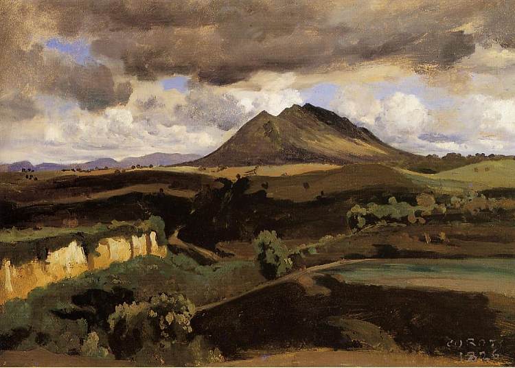 索拉特山 Mont Soracte (c.1826 - c.1827)，卡米耶·柯罗