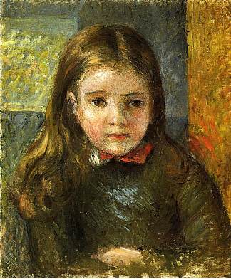 乔治的肖像 Portrait of Georges (c.1878)，卡米耶·毕沙罗