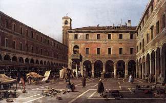坎波迪里亚托酒店 The Campo di Rialto (c.1760; Venice,Italy                     )，加纳莱托