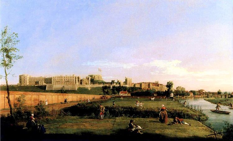 温莎城堡 Windsor Castle (1747; Old Windsor / Horton,United Kingdom  )，加纳莱托