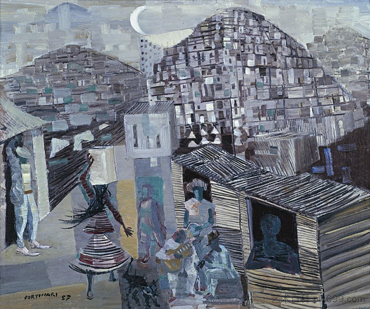 贫民窟 Favelas (1930)，坎迪多·波尔蒂纳里