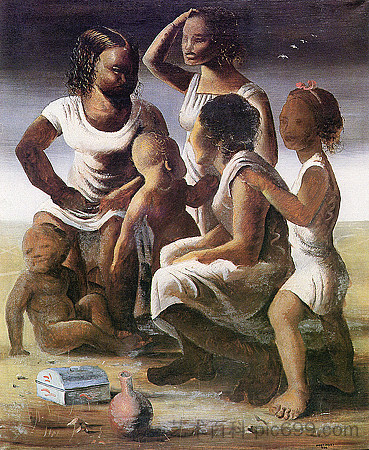 退休 Retirantes (1936)，坎迪多·波尔蒂纳里