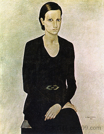 玛丽的肖像 Retrato de Maria (1932)，坎迪多·波尔蒂纳里