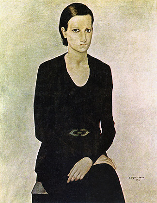 玛丽的肖像 Retrato de Maria (1932)，坎迪多·波尔蒂纳里