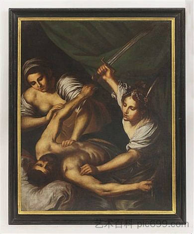 朱迪思和霍洛弗内斯 Judith and Holofernes,卡拉瓦乔