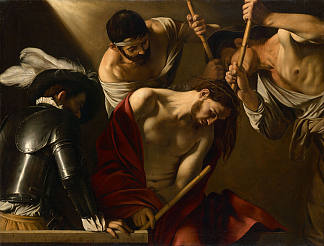 荆棘加冕 Crowning with Thorns (1602 – 1604)，卡拉瓦乔