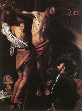 圣安德鲁被钉十字架 Crucifixion of Saint Andrew (1607)，卡拉瓦乔