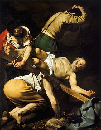 圣彼得被钉十字架 Crucifixion of Saint Peter (1601)，卡拉瓦乔