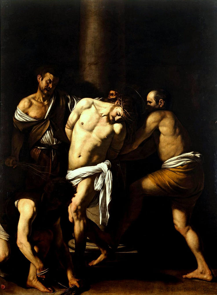 基督的鞭打 Flagellation of Christ (c.1607),卡拉瓦乔