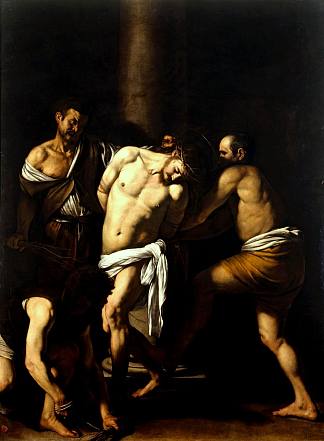 基督的鞭打 Flagellation of Christ (c.1607)，卡拉瓦乔