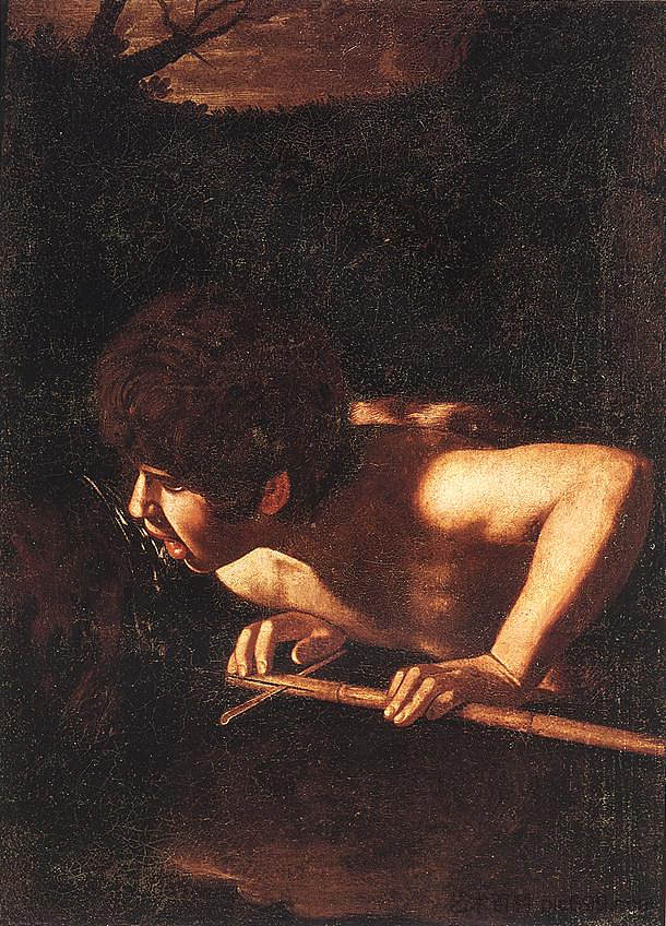 施洗约翰 John the Baptist (1608)，卡拉瓦乔