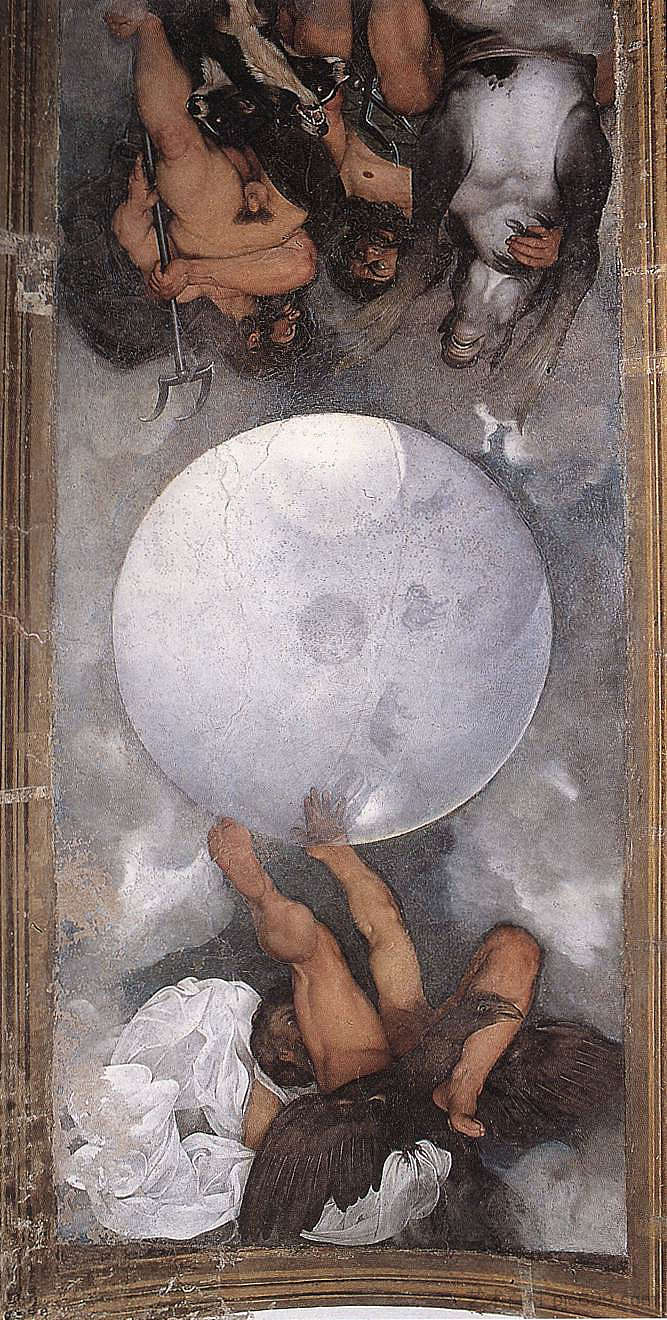 木星、海王星和冥王星 Jupiter, Neptune and Pluto (c.1597)，卡拉瓦乔