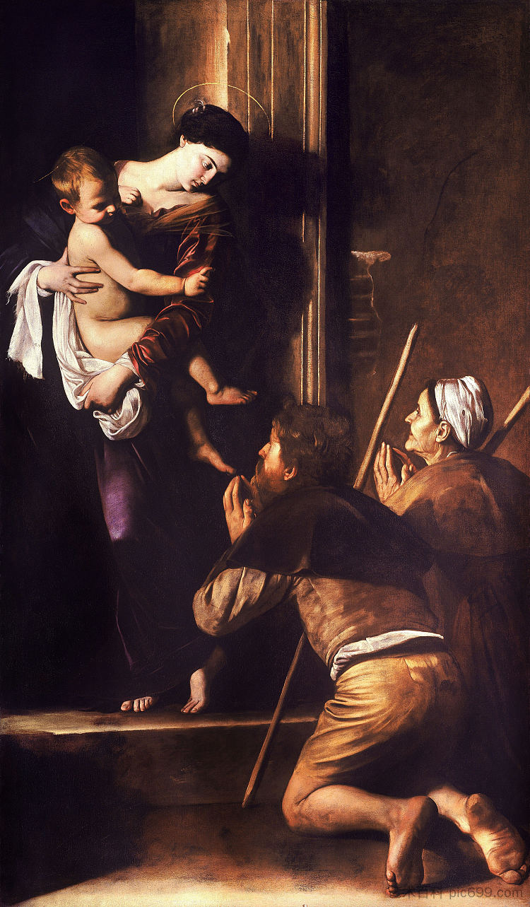 洛雷托的麦当娜 Madonna of Loreto (c.1604),卡拉瓦乔