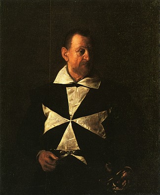 弗拉·安蒂奥尼奥·马尔泰利的肖像 Portrait of Fra Antionio Martelli (1608)，卡拉瓦乔