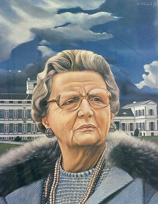 朱莉安娜女王的肖像 Portrait of Queen Juliana (1976)，阿尔伯特卡勒尔威林克