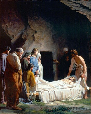 基督的葬礼 The Burial of Christ，卡尔·布洛赫