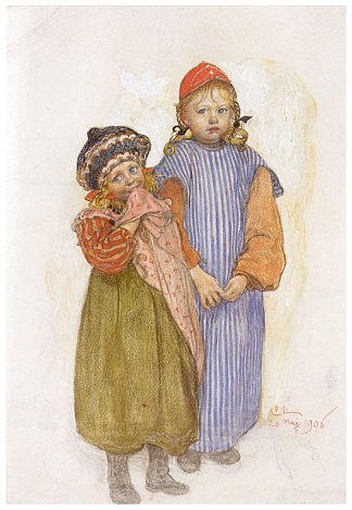 木匠赫尔伯格的孩子 Children of the carpenter Helberg (1906; Sweden                     )，卡尔·拉森
