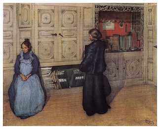 母女 Mother and Daughter (1903; Sweden                     )，卡尔·拉森