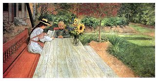 第一课 The first Lesson (1903; Sweden                     )，卡尔·拉森
