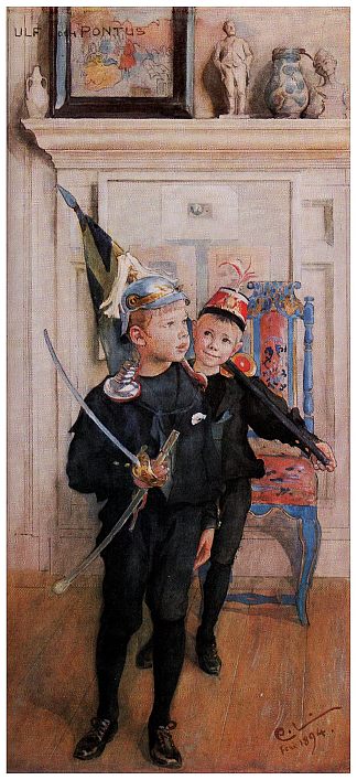 乌尔夫和本都 Ulf and Pontus (1894; Sweden                     )，卡尔·拉森