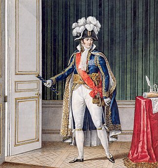 记录拿破仑大军团制服系列的一部分。 Part of a Series Chronicling the Uniforms of Napoleon’s Grande Armée. (1812)，卡尔·韦尔内