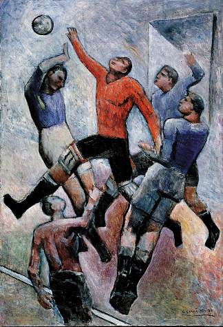 足球比赛 Partita di calcio (1934)，卡洛·卡拉