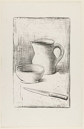 静物画 Still Life (1944)，卡洛·卡拉