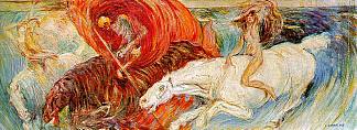 天启骑士 The Horsemen of the Apocalypse (1908)，卡洛·卡拉