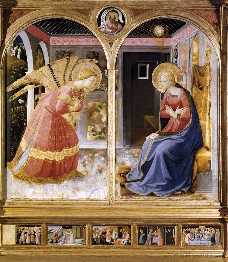 报喜 Annunciation (1482)，卡罗·克里维里