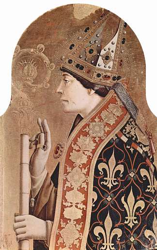 图卢兹的圣路易斯 Saint Louis of Toulouse (c.1470)，卡罗·克里维里